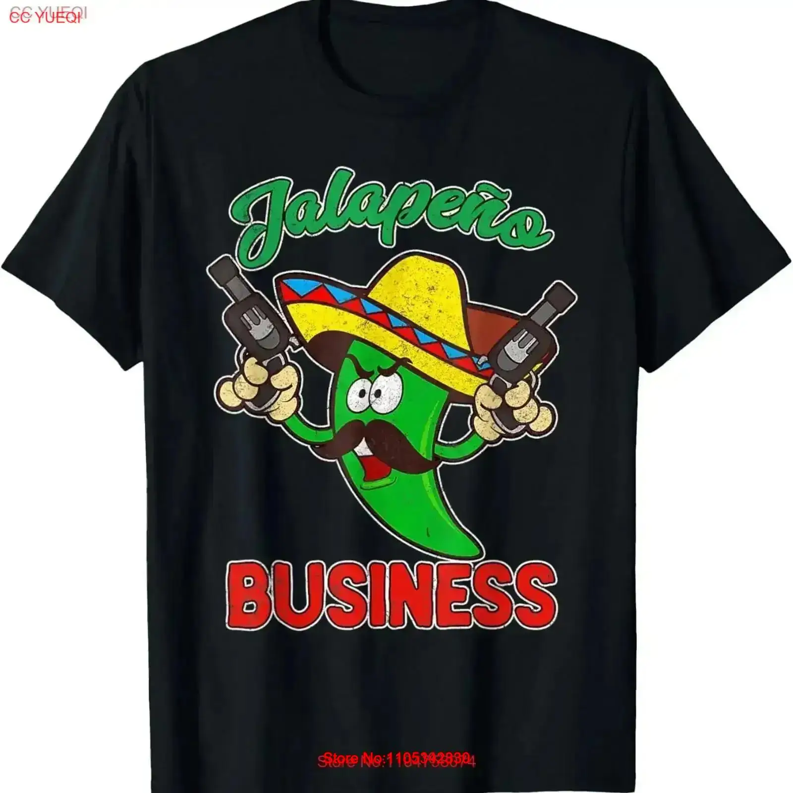 Vintage Fashion De - Camiseta Cinco de Mayo Jalapeno Business