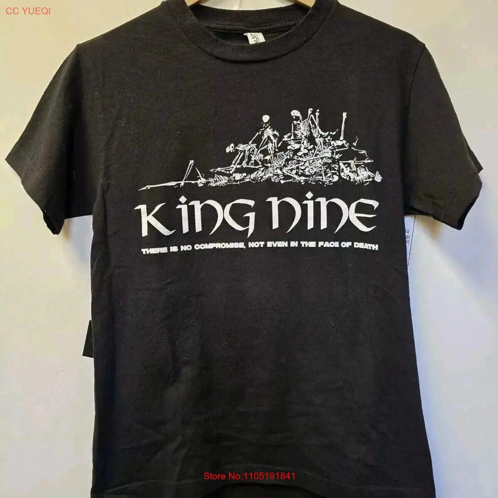 Vintage Fashion York - King Nine Band Camiseta S Hardcore