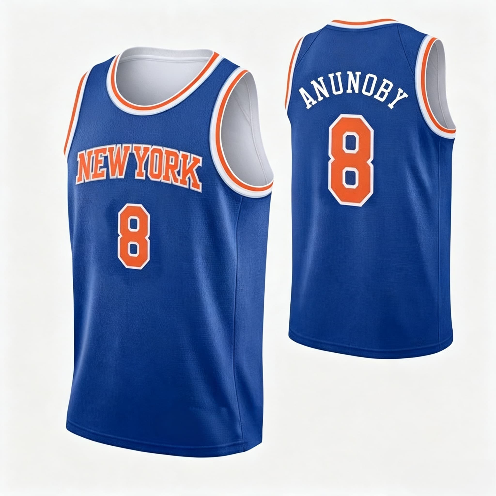 Vintage Fashion York - Hombres Anunoby # 8 Camisetas de