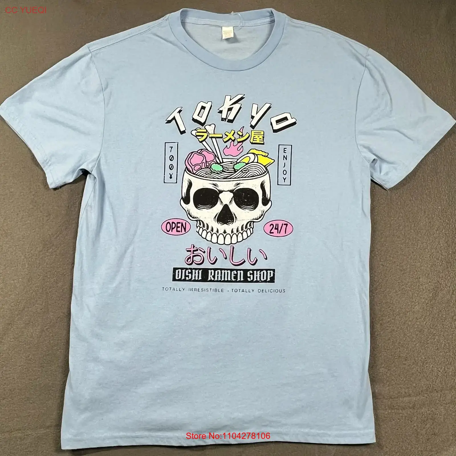 Vintage Fashion Tokyo - Camiseta Tokyo Oishi Ramen Shop con