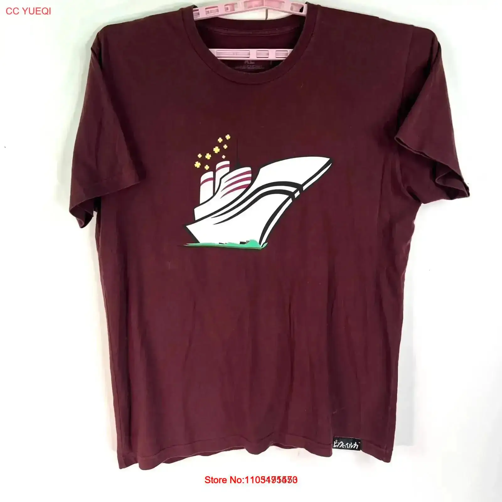 Vintage Yacht Fashion - Camiseta Pink Dolphin para hombre XL