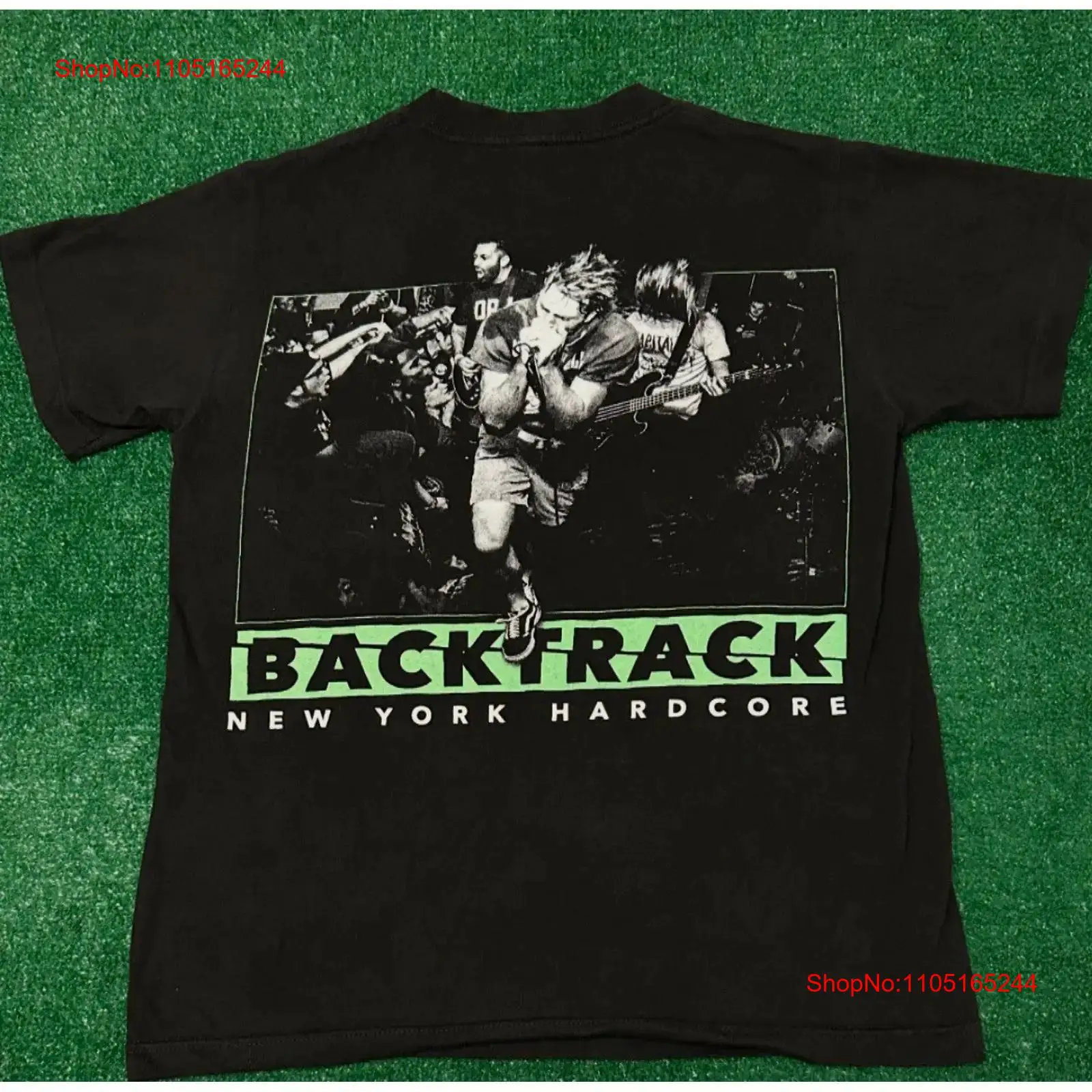 Vintage Fashion York - Camiseta Vintage Backtrack New York Hardcore