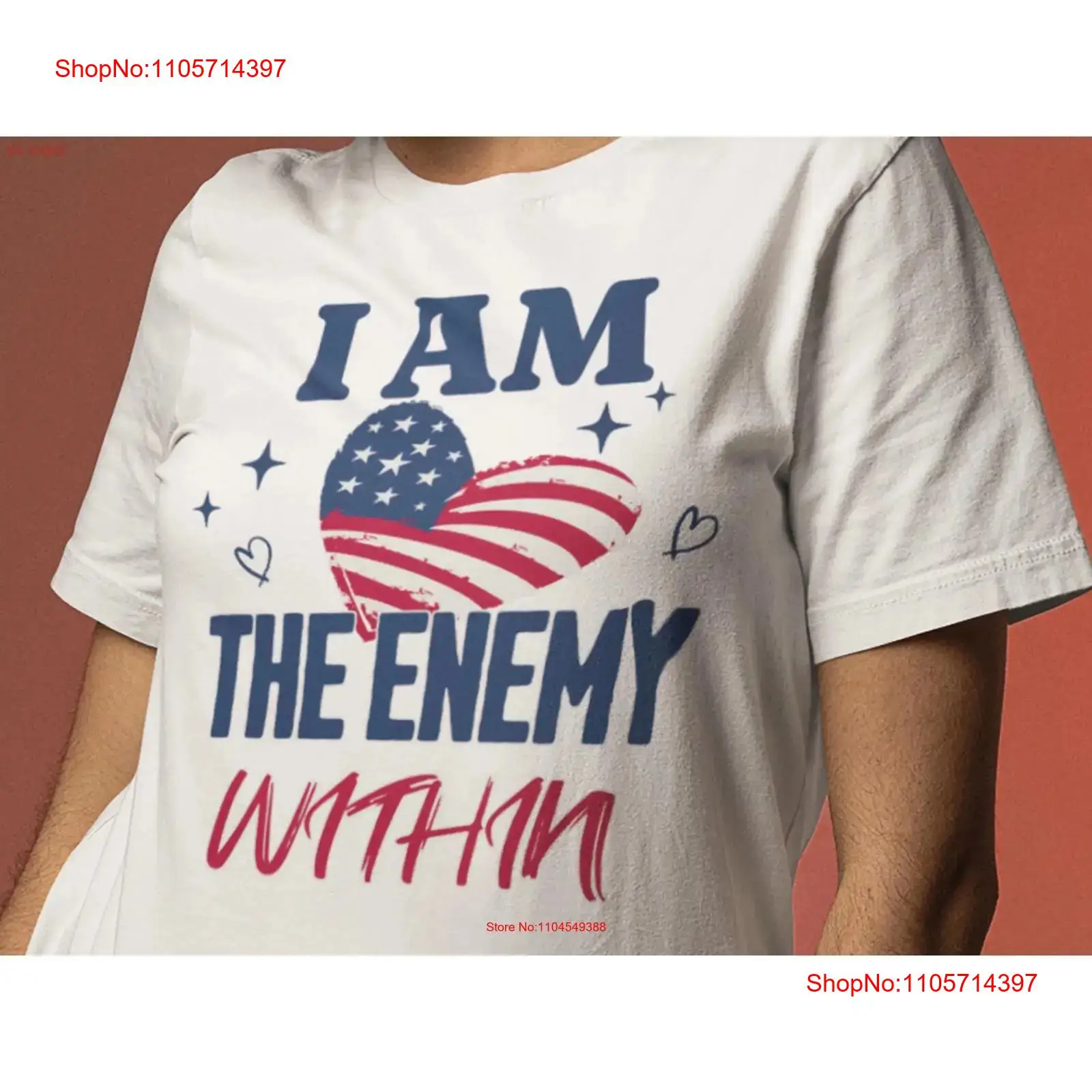 Vintage Fashion Campaigns - Camiseta política con la frase 'I