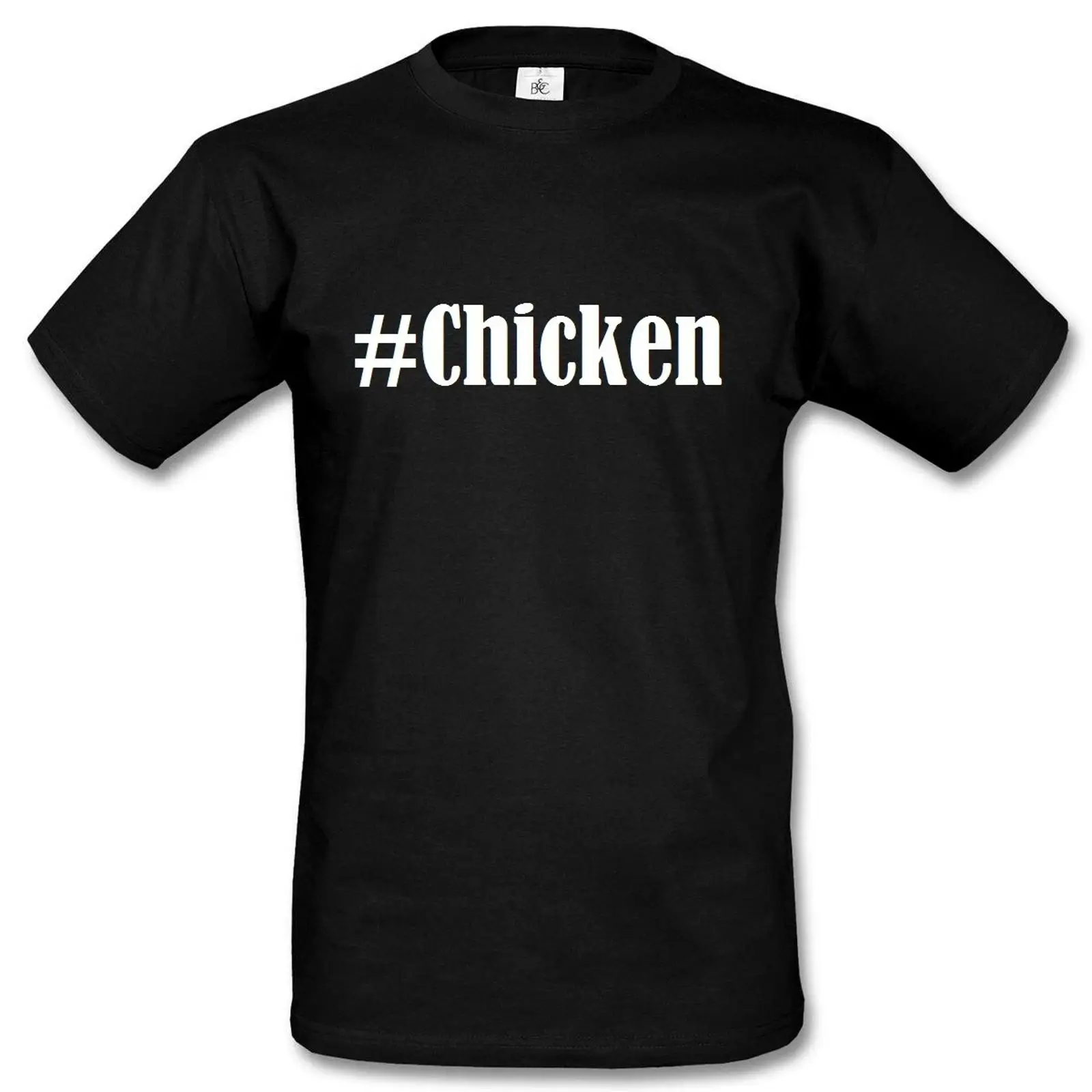 Vintage Fashion Hashtags - Camiseta con estampado de pollo para