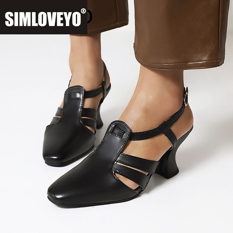 Vintage Fashion Style - SIMLOVEYO 2025 Sandalias de Moda Diarias
