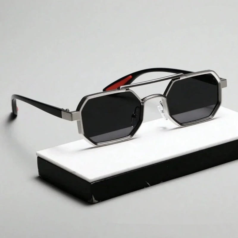 Vintage Fashion De - Gafas de Sol Cuadradas Vintage para