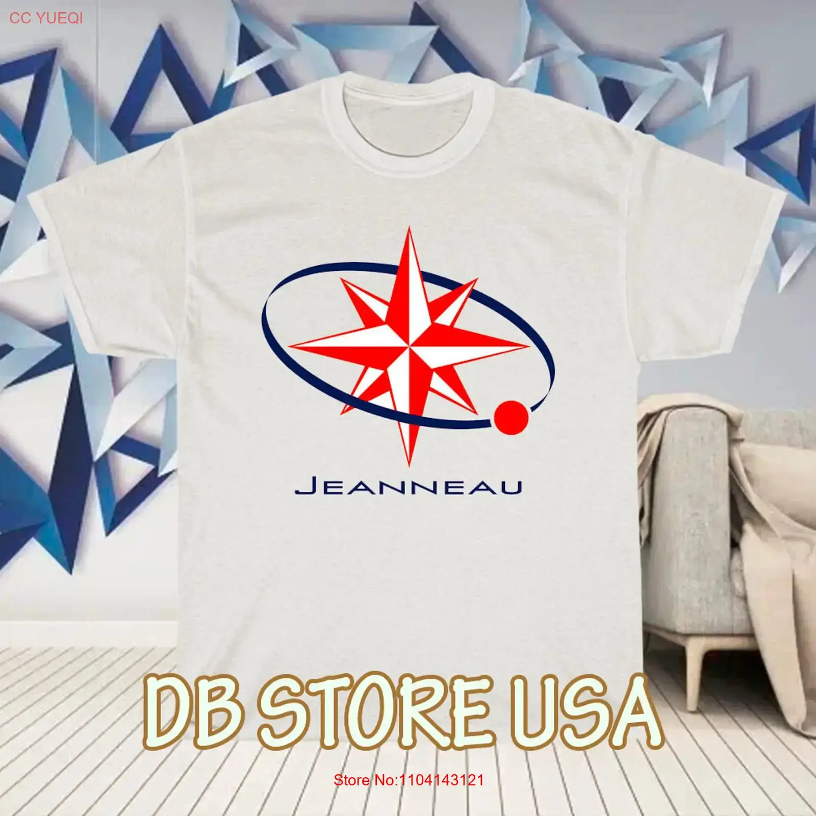 Vintage Yacht Fashion - Nueva camiseta con logotipo de velero
