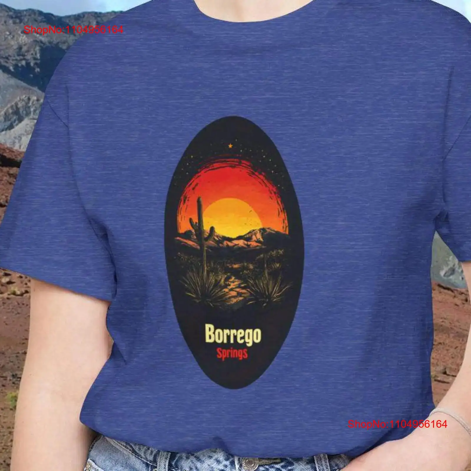 Vintage Fashion Watches - Borrego Springs camiseta desierto cielo observación