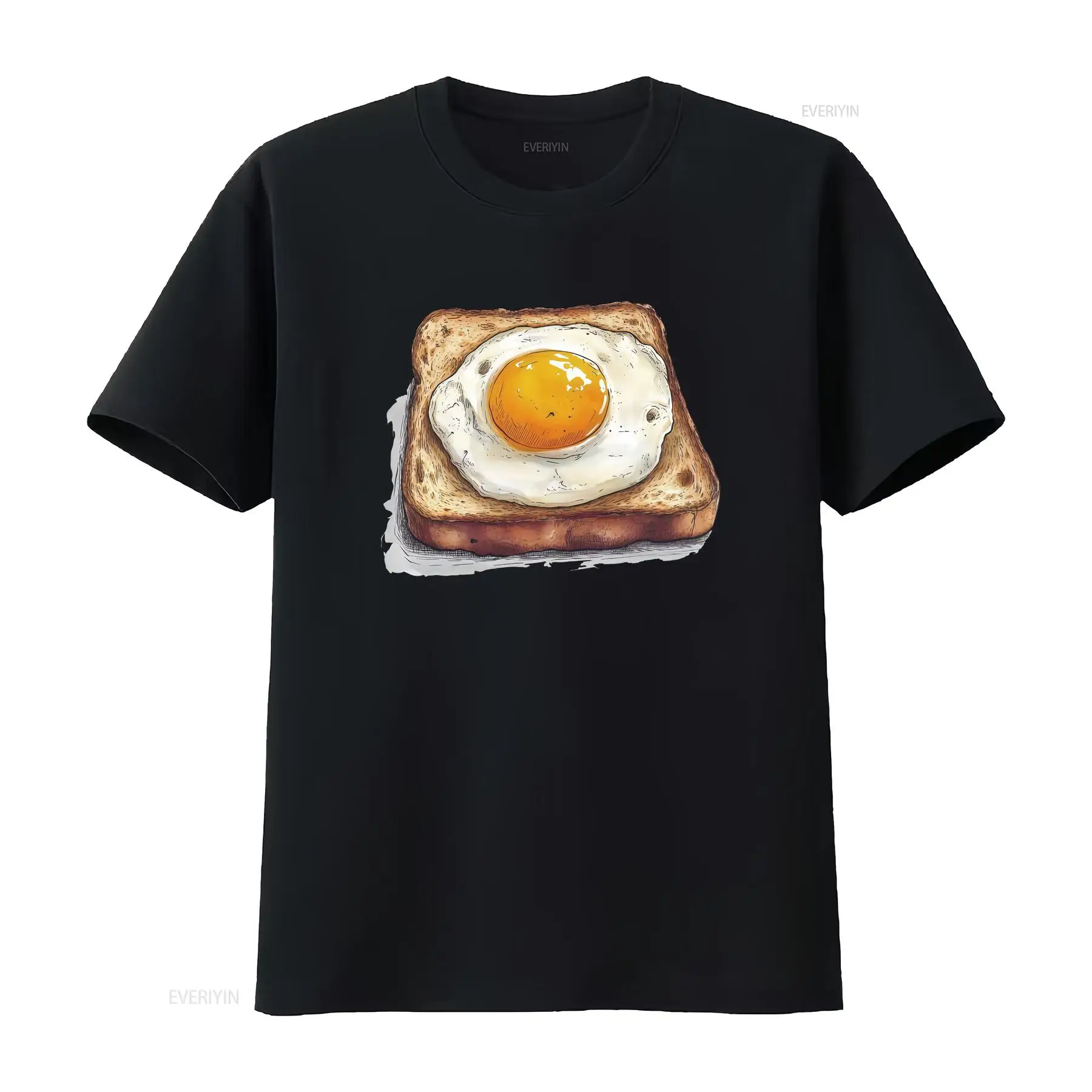 Vintage Fashion Pinterest - Camiseta Egg Toast, Estilo Cottagecore, Estética
