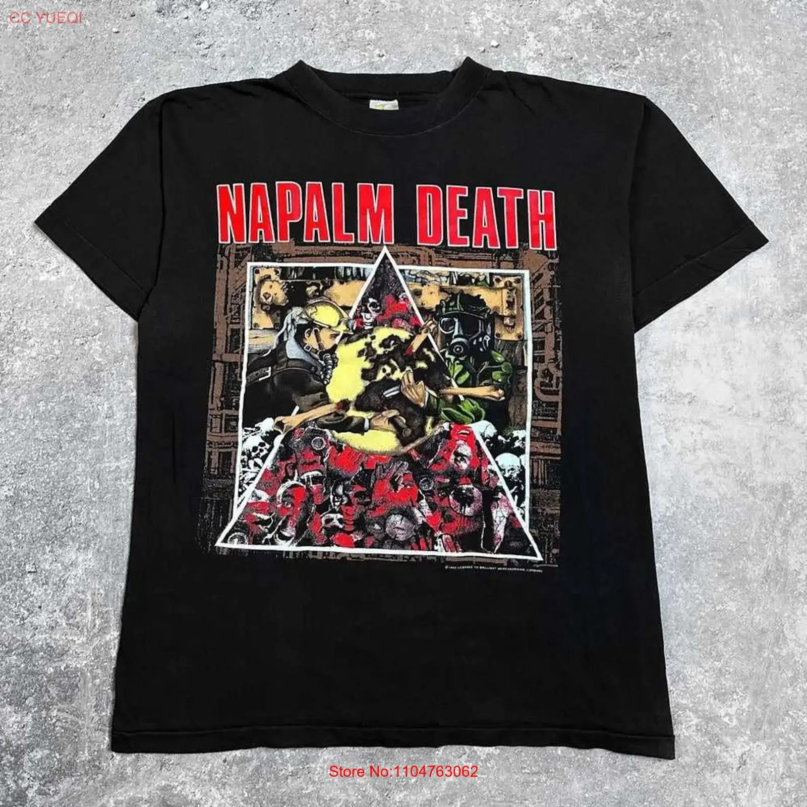 Vintage Fashion Campaigns - Camiseta Napalm Death 1992 Campaign For
