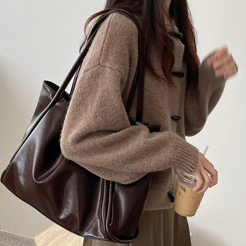 Vintage Fashion Style Female - Bolsos de Hombro Vintage para Mujer