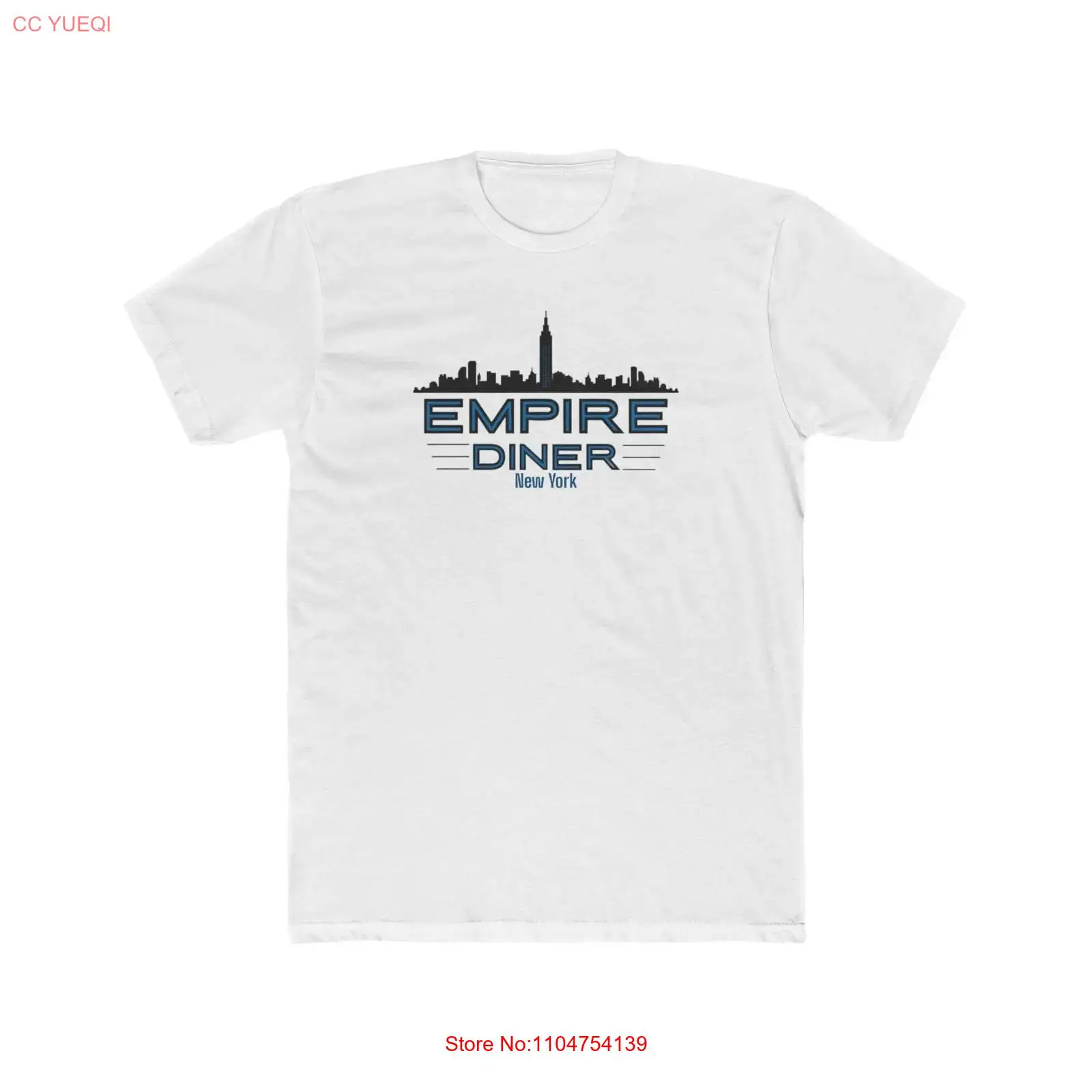 Vintage Fashion York - Camiseta de algodón para hombre Empire