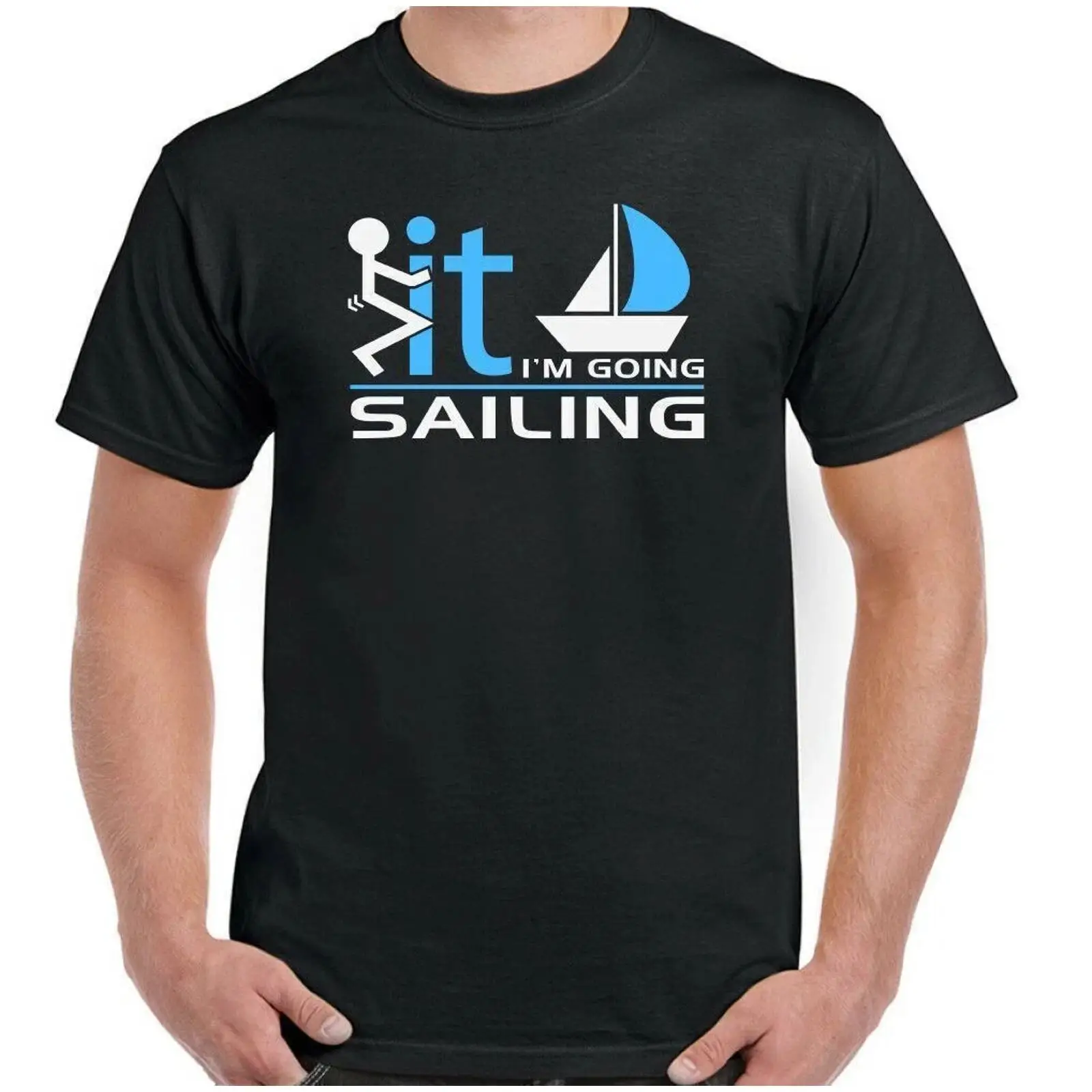 Vintage Yacht Fashion - Camiseta de vela para hombre, divertida,