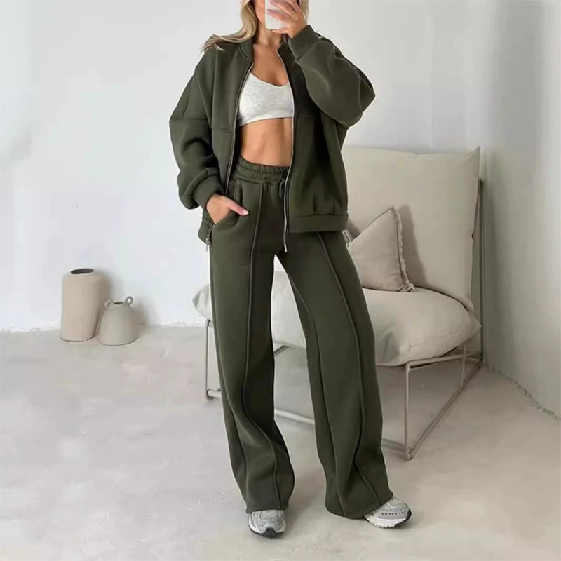 2025 Sudadera Traje de dos pie - Wide Leg Trouser 70S reseña y precio