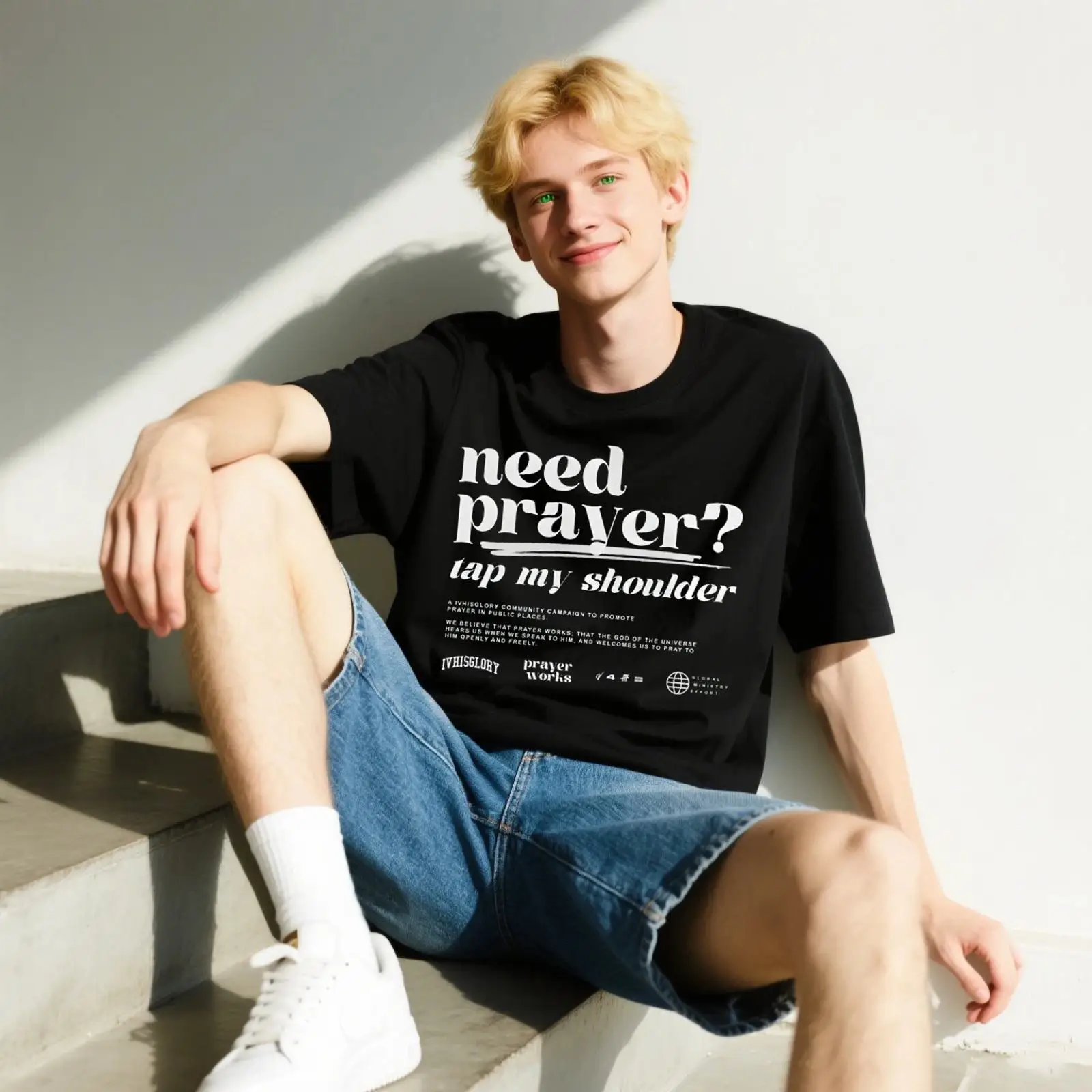 Camiseta de la Campaña Prayer  - Vintage Fashion Campaigns reseña y precio