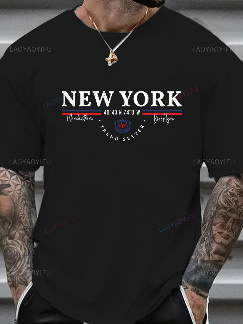 Camiseta con gráfico de letras - Vintage Fashion York reseña y precio