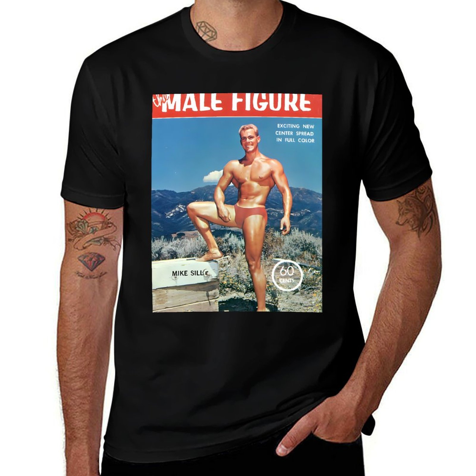 Camiseta con estampado de figu - Vintage Fashion Magazine Covers reseña y precio