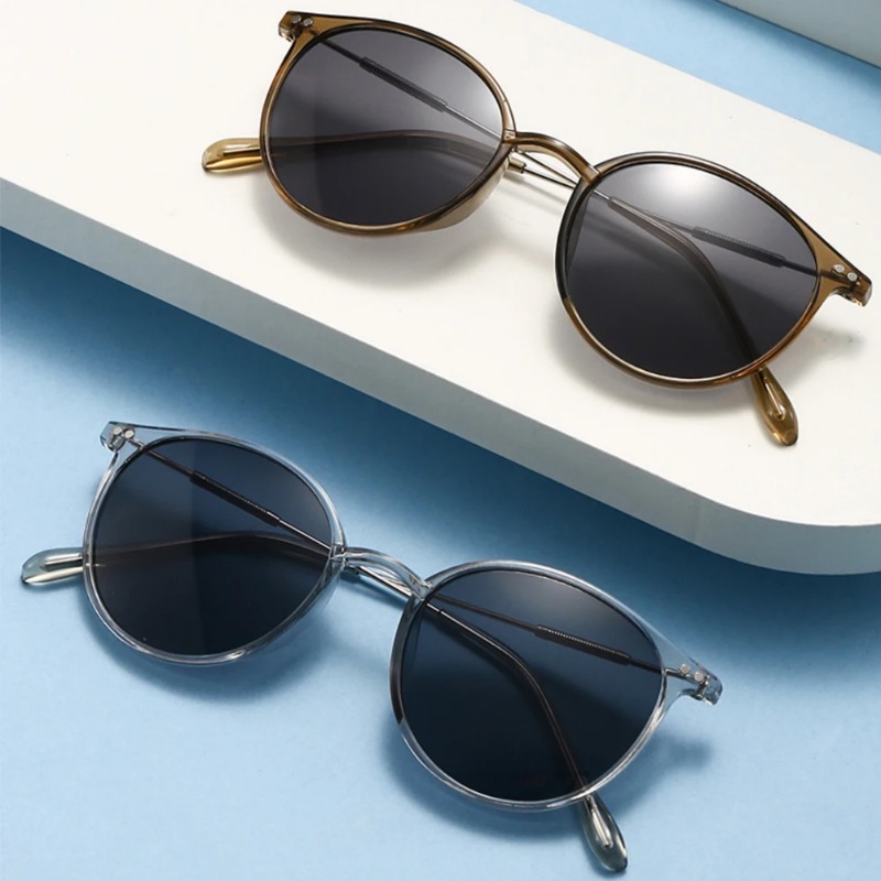 Nuevas gafas de sol redondas v - Vintage Fashion De reseña y precio