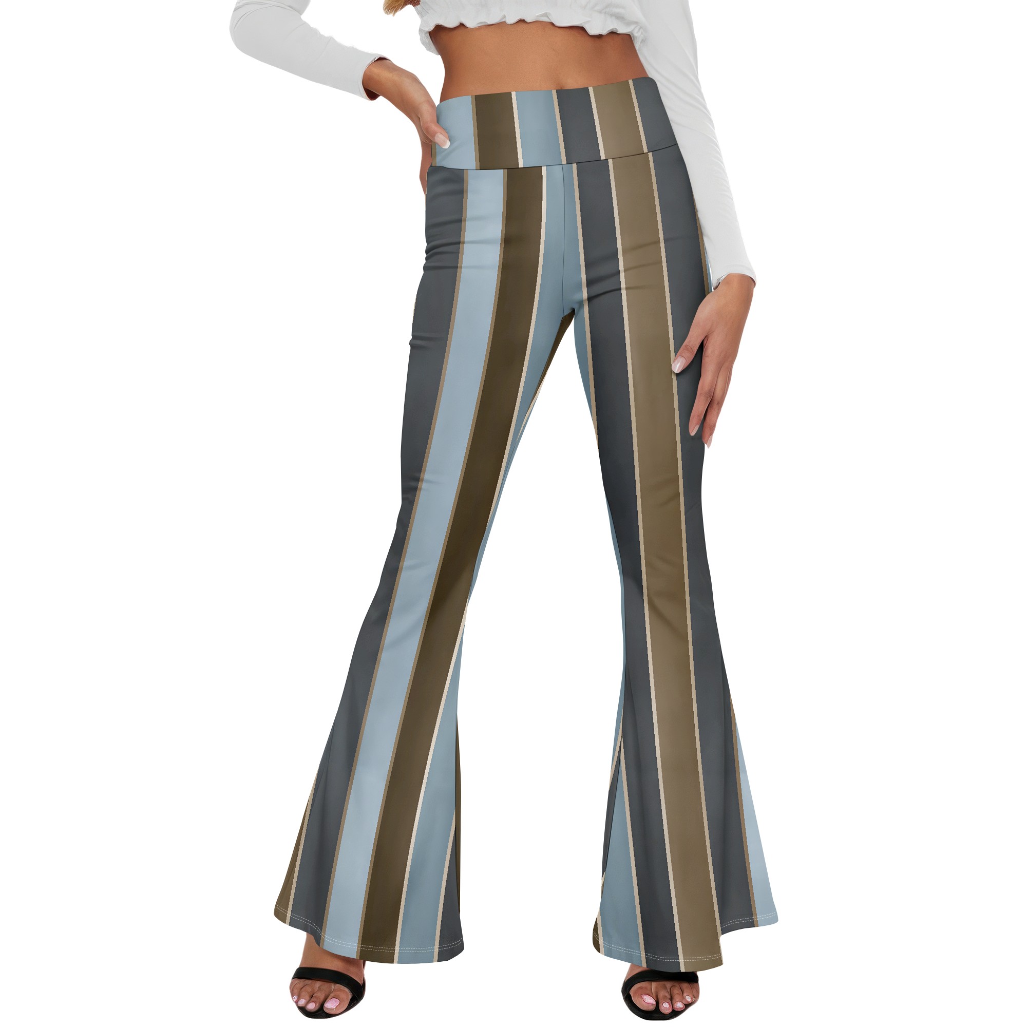 Pantalones acampanados de cint - Wide Leg Trouser 70S reseña y precio