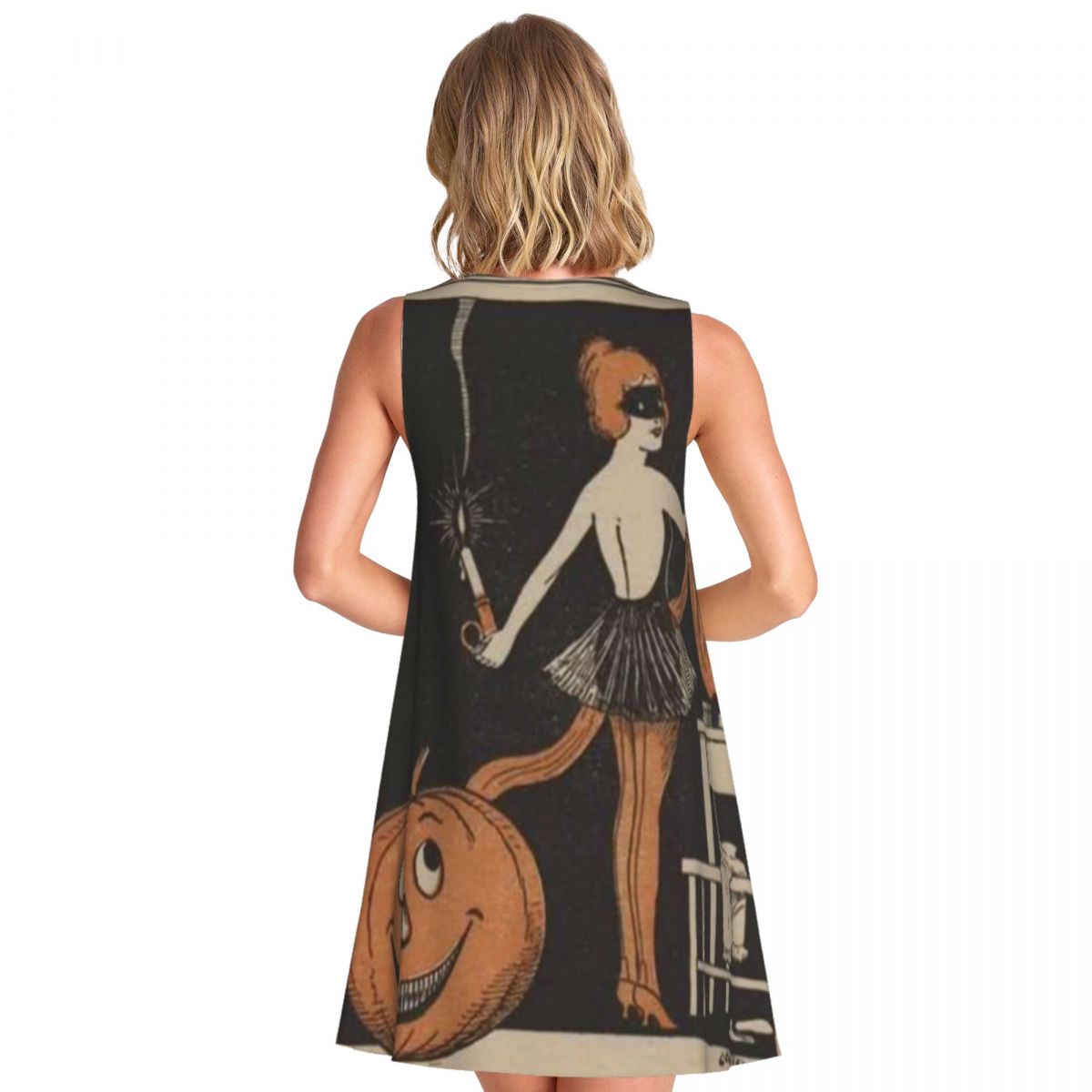 Vestido Vintage sin Mangas par - Vintage Fashion Magazine Covers reseña y precio
