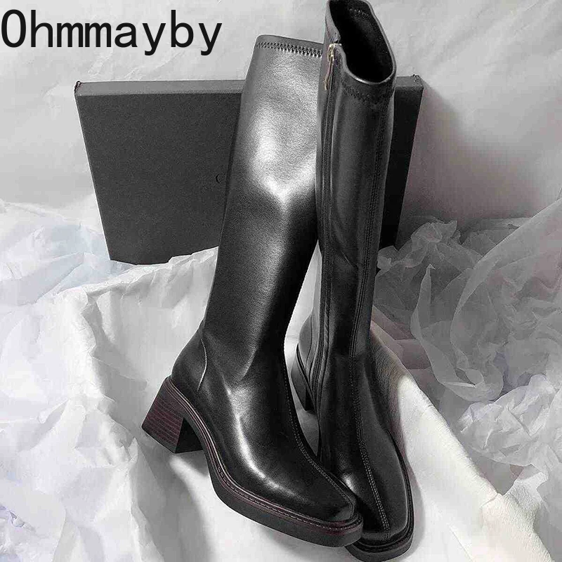 Botas hasta la rodilla De tacó - Vintage Fashion De reseña y precio