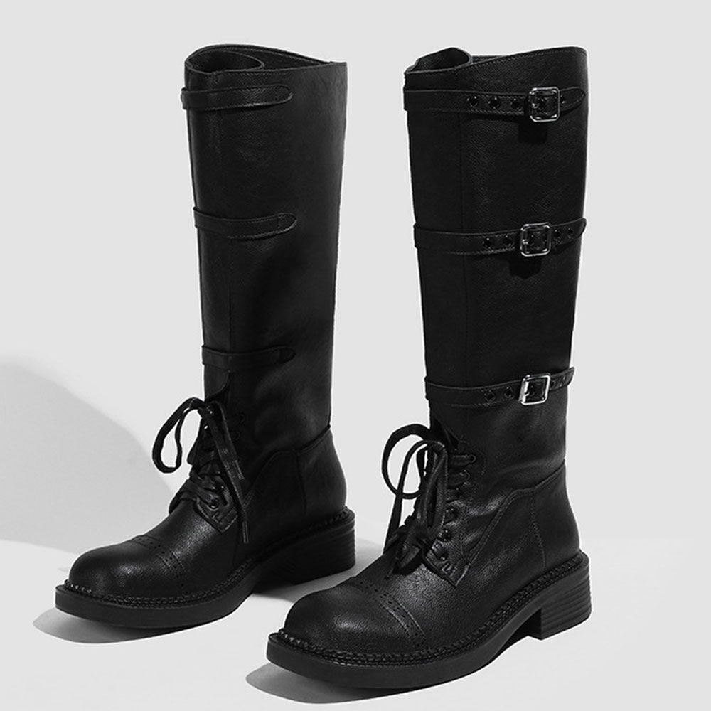 Botas hasta la rodilla para Mu - Vintage Fashion Style reseña y precio