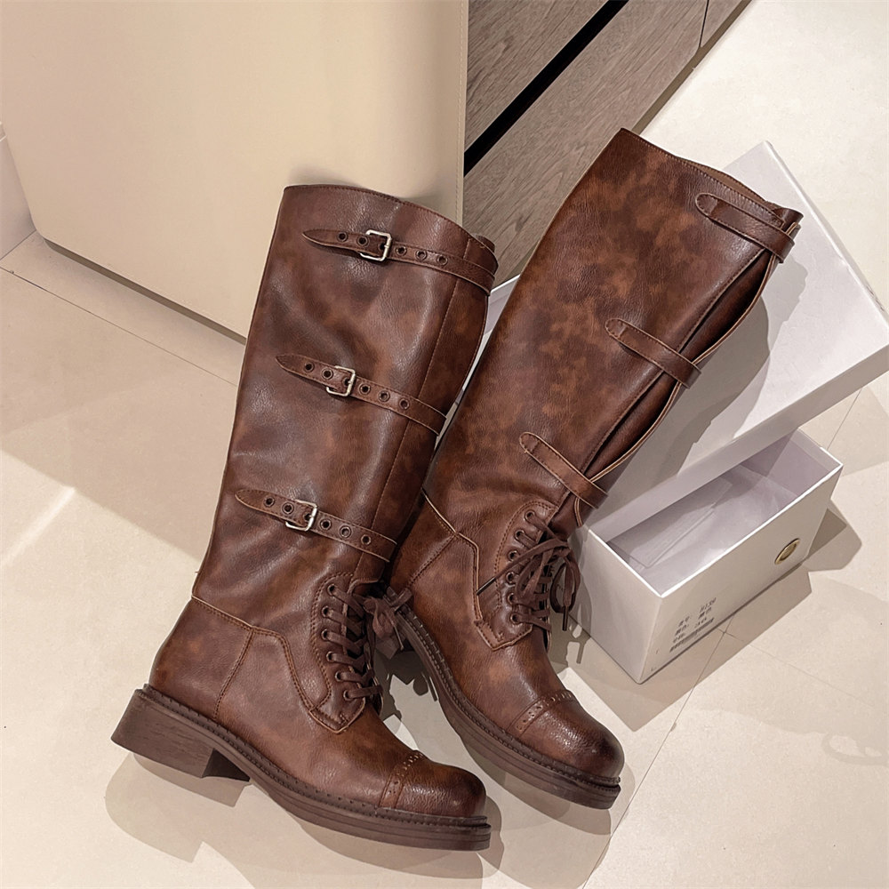 Botas hasta la rodilla para Mu - Vintage Fashion Style reseña y precio