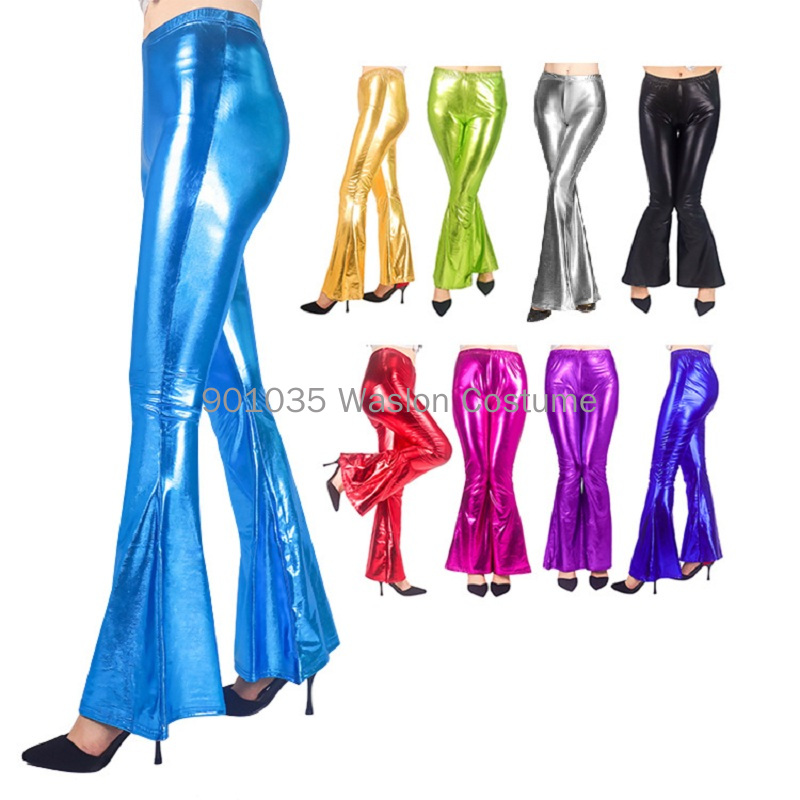 Pantalones acampanados brillan - Wide Leg Trouser 70S reseña y precio