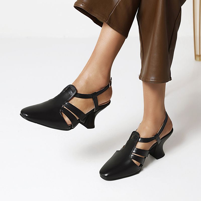 SIMLOVEYO 2025 Sandalias de Mo - Vintage Fashion Style reseña y precio