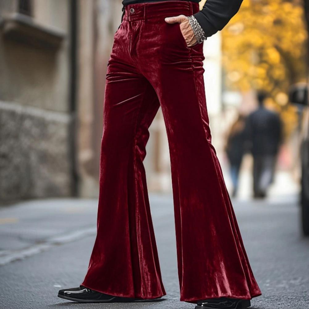 Pantalones de terciopelo con p - Wide Leg Trouser 70S reseña y precio