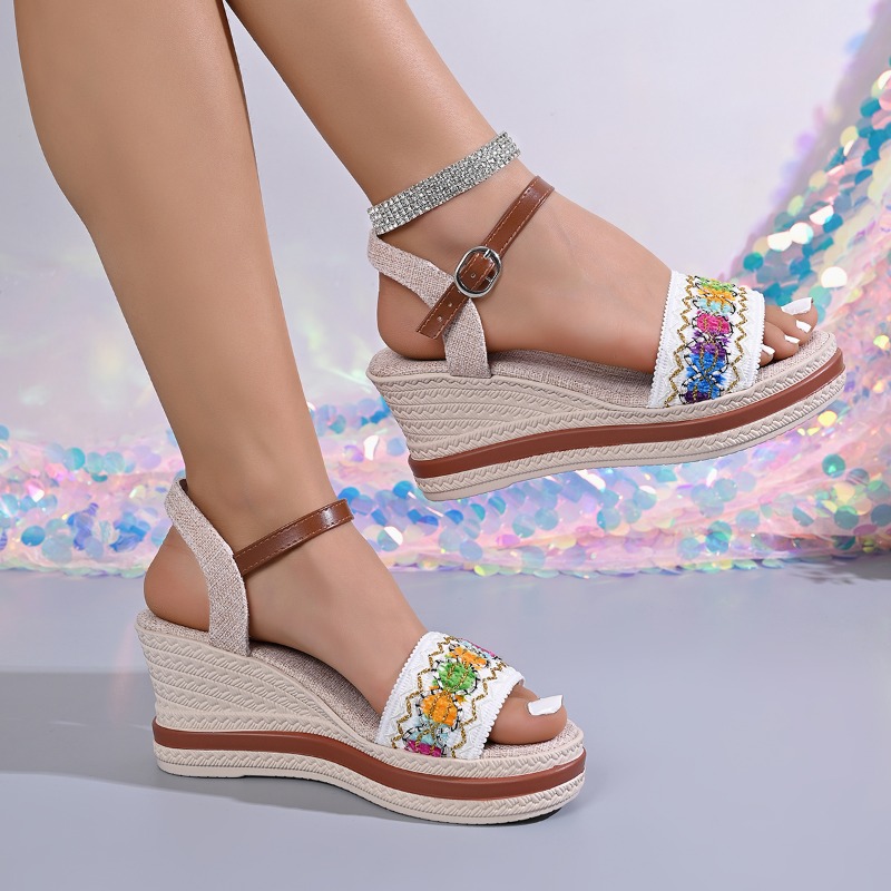 Sandalias de Mujer con Platafo - Vintage Fashion Style reseña y precio