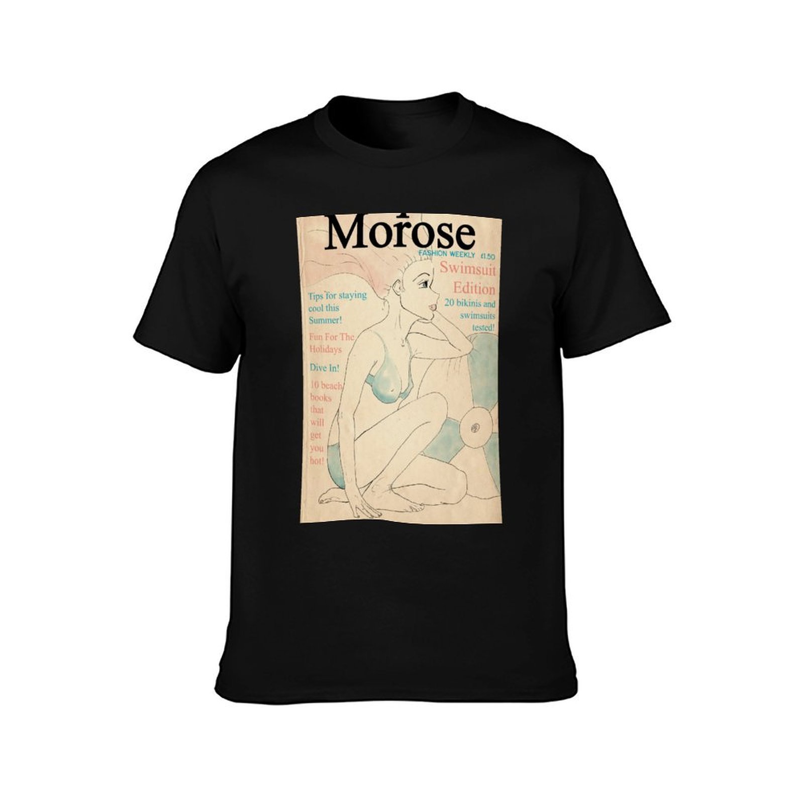 Camiseta con estampado de port - Vintage Fashion Magazine Covers reseña y precio