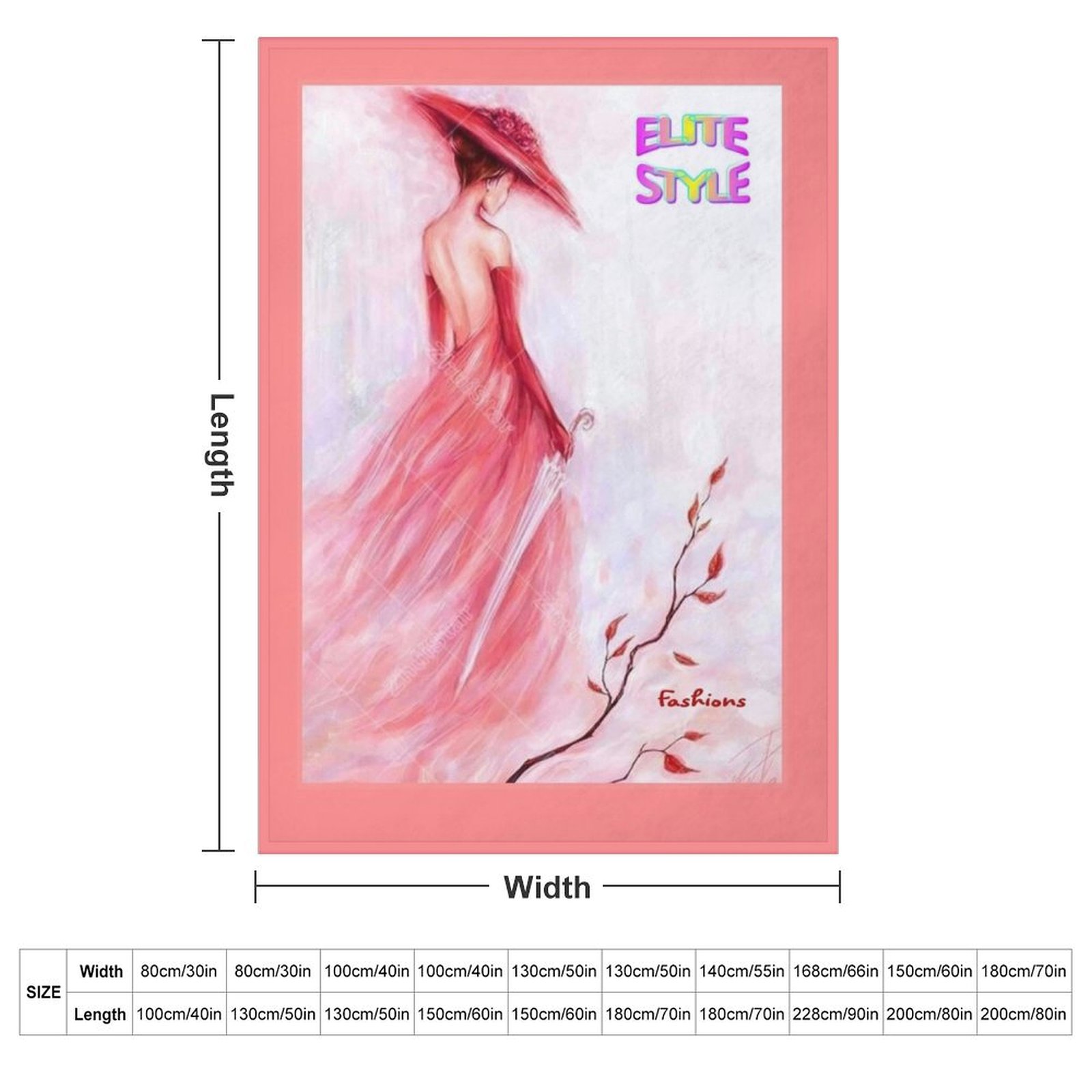 ESTILO ELITE: Manta Decorativa - Vintage Fashion Magazine Covers reseña y precio