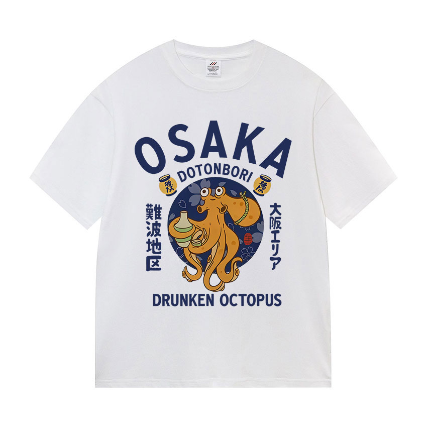 Camisetas Osaka Dotonbori Drun - Vintage Fashion Osaka reseña y precio