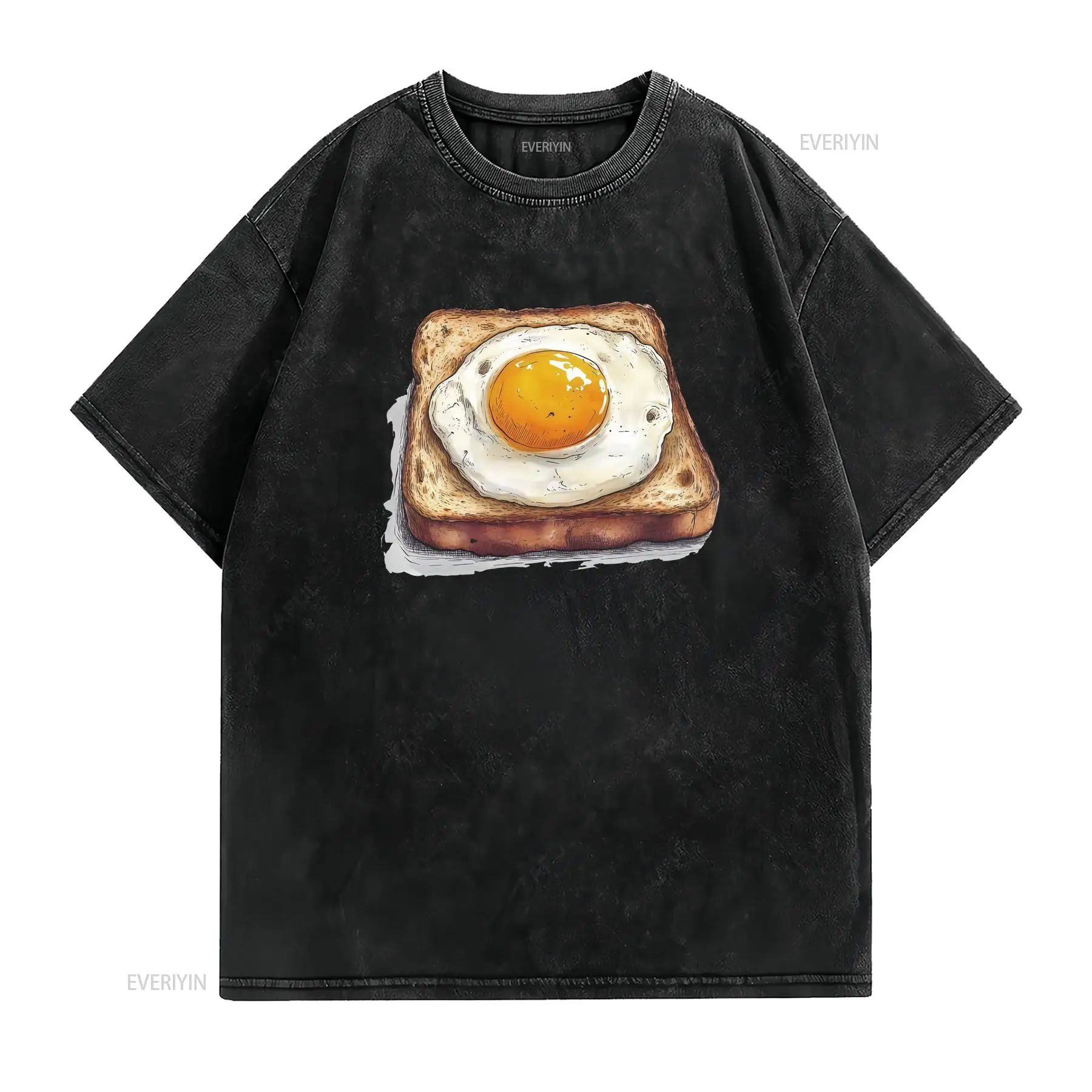 Camiseta Egg Toast, Estilo Cot - Vintage Fashion Pinterest reseña y precio