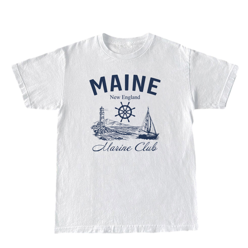 Camisetas Vintage para mujer,  - Vintage Yacht Fashion reseña y precio