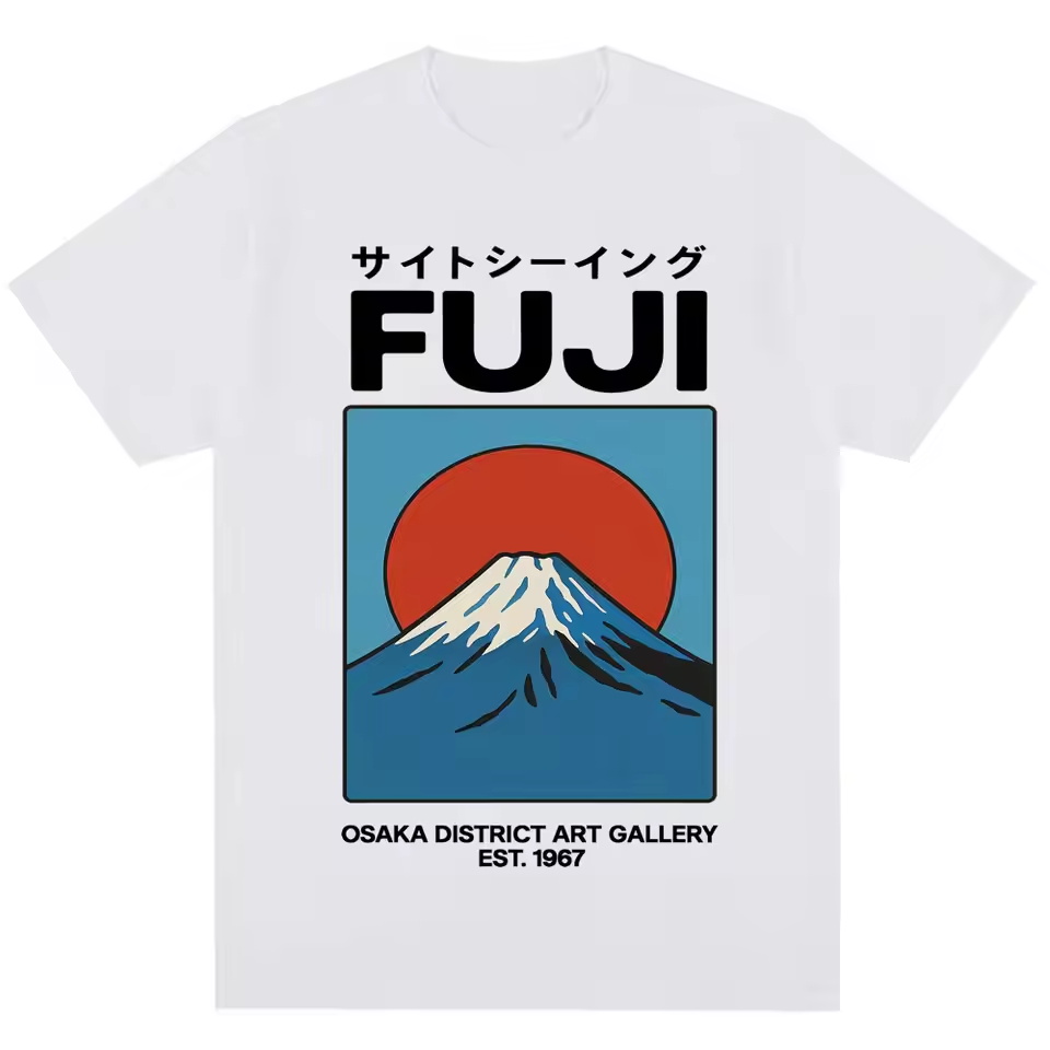 Camiseta estilo japonés Fuji O - Vintage Fashion Osaka reseña y precio