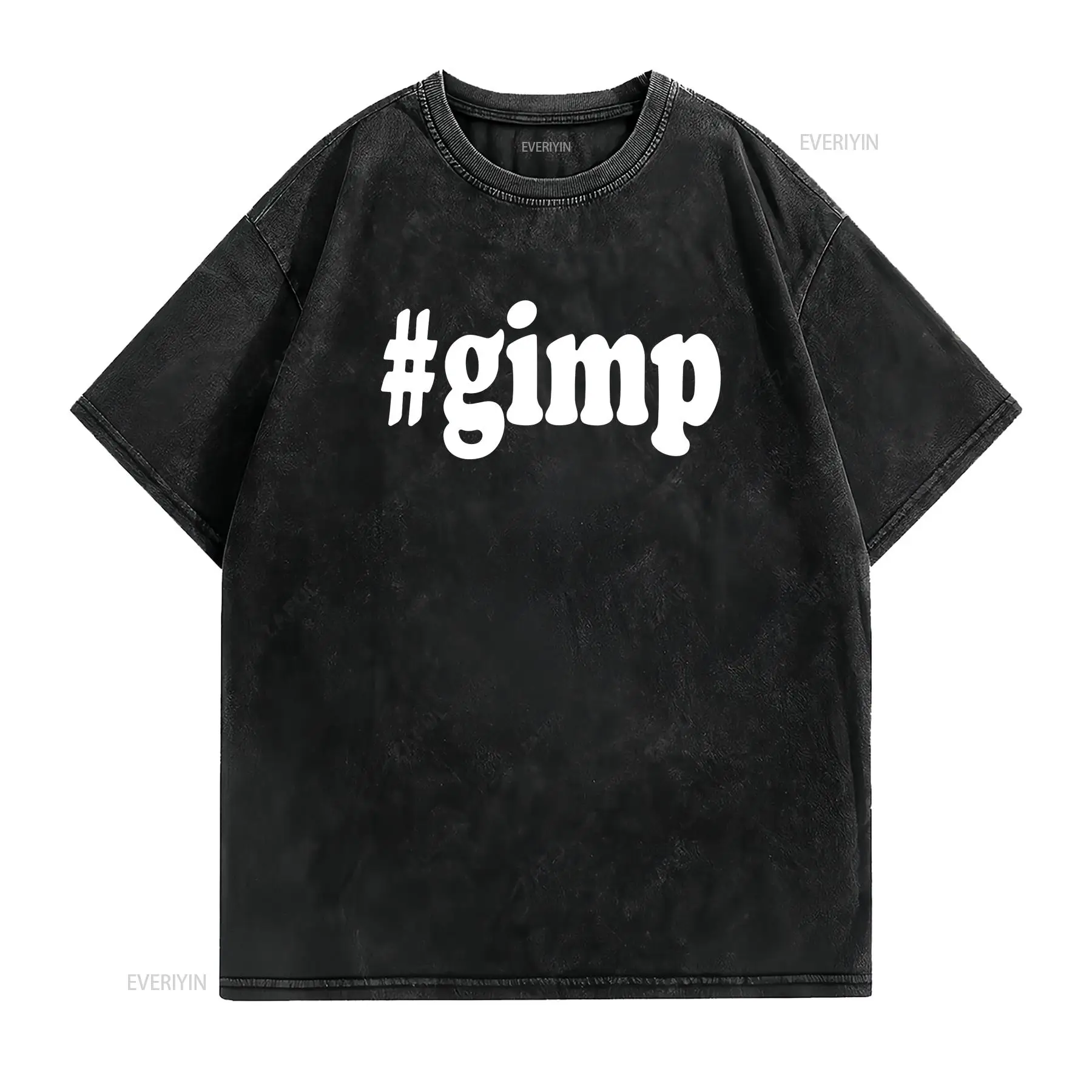 Camiseta Gimp con Hashtag, Div - Vintage Fashion Hashtags reseña y precio
