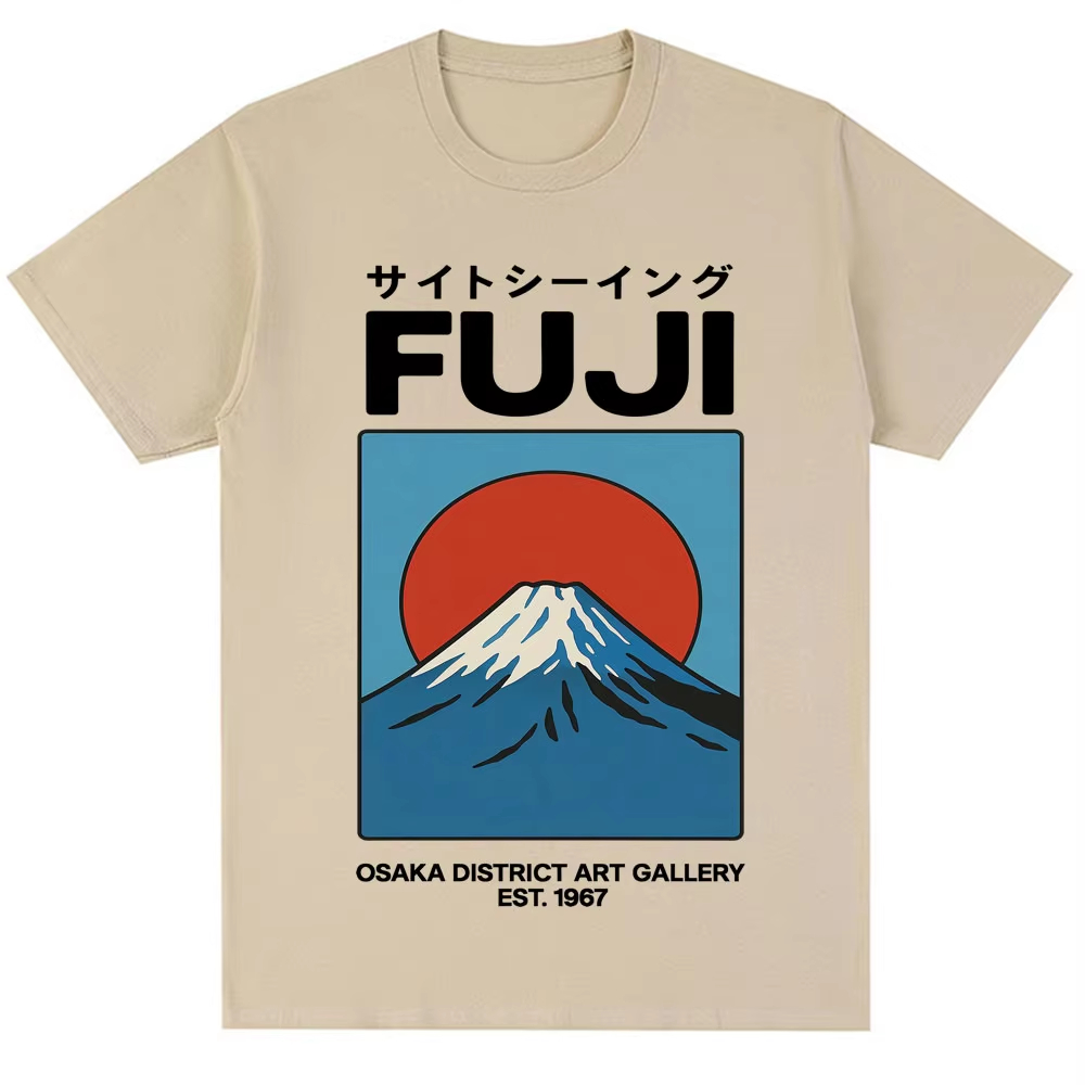Camiseta estilo japonés Fuji O - Vintage Fashion Osaka reseña y precio