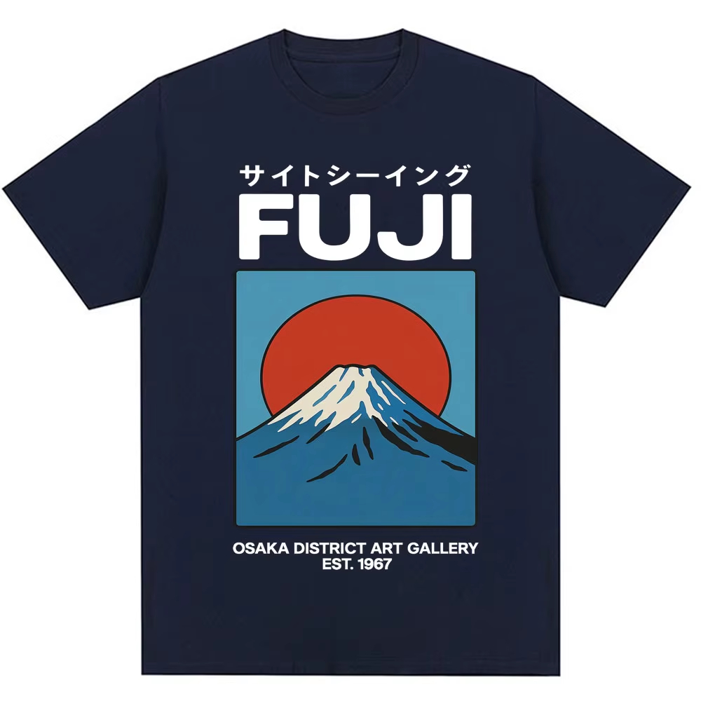 Camiseta estilo japonés Fuji O - Vintage Fashion Osaka reseña y precio