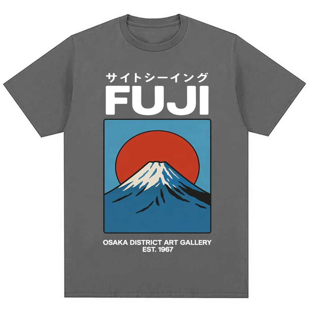 Camiseta estilo japonés Fuji O - Vintage Fashion Osaka reseña y precio