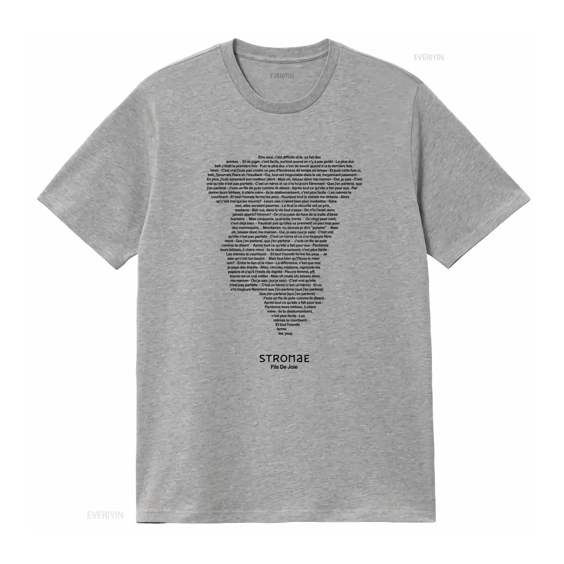 Camiseta con estampado de letr - Vintage Fashion De reseña y precio