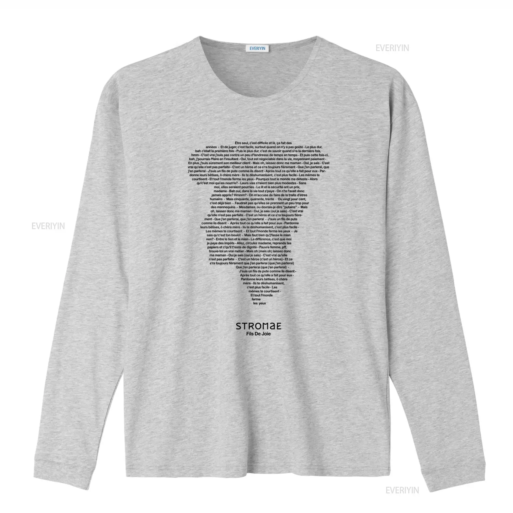 Camiseta con estampado de letr - Vintage Fashion De reseña y precio