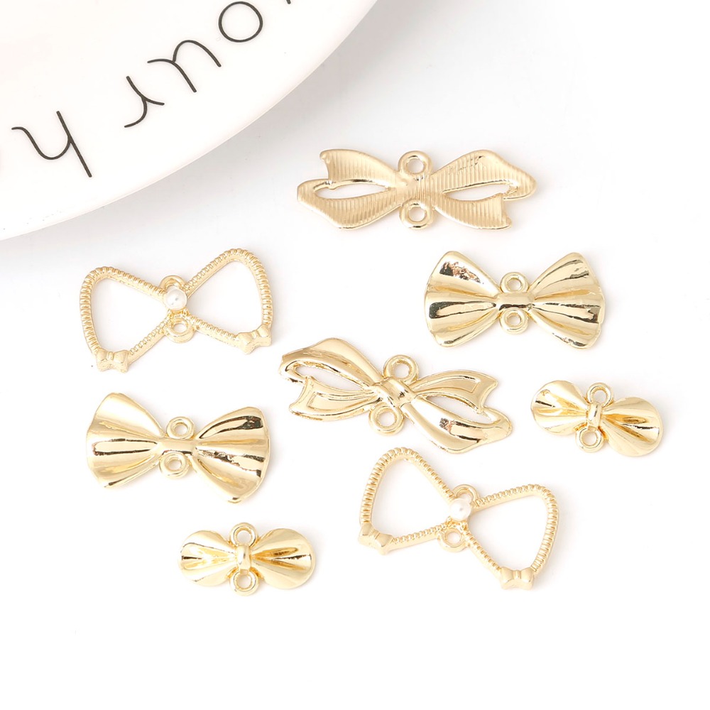 Colgante de lazo de oro antigu - Vintage Fashion Nz reseña y precio