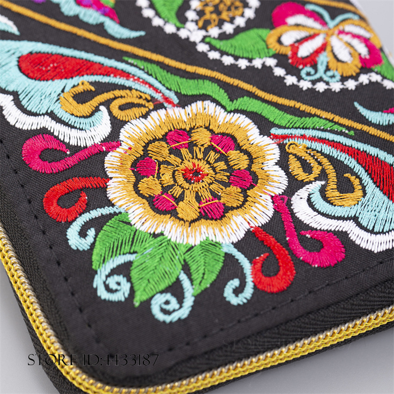 Cartera Larga Bordada de Estil - Vintage Fashion Style Female reseña y precio