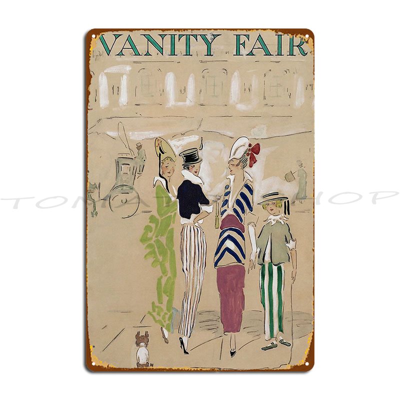 Placa Metálica Decorativa con  - Vintage Fashion Magazine Covers reseña y precio