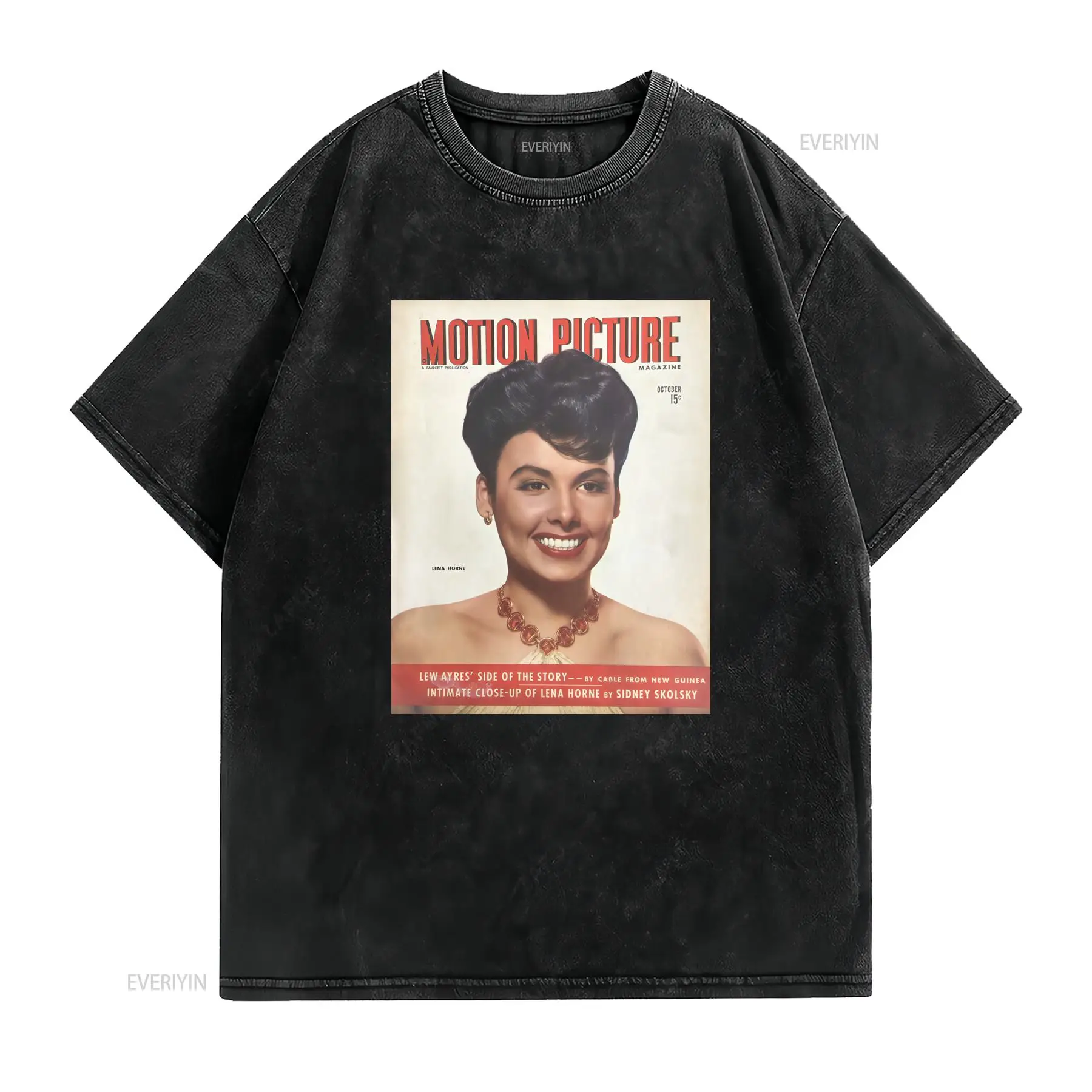 Camiseta informal con estampad - Vintage Fashion Magazine Covers reseña y precio