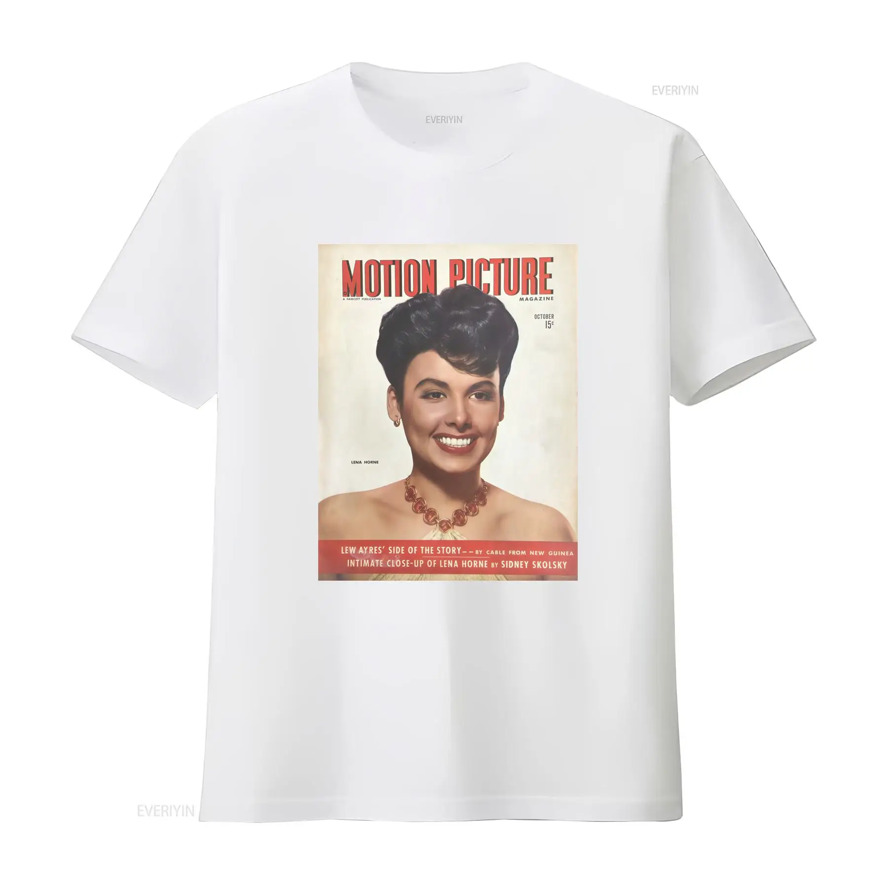 Camiseta informal con estampad - Vintage Fashion Magazine Covers reseña y precio