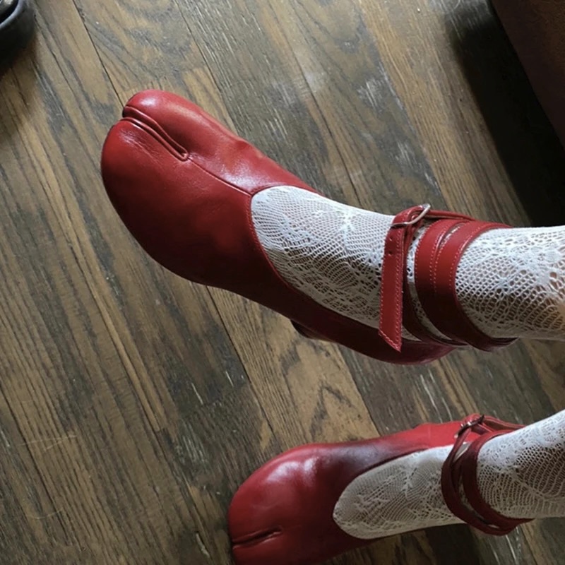 Zapatos de tacón alto de cuero - Vintage Fashion Style reseña y precio