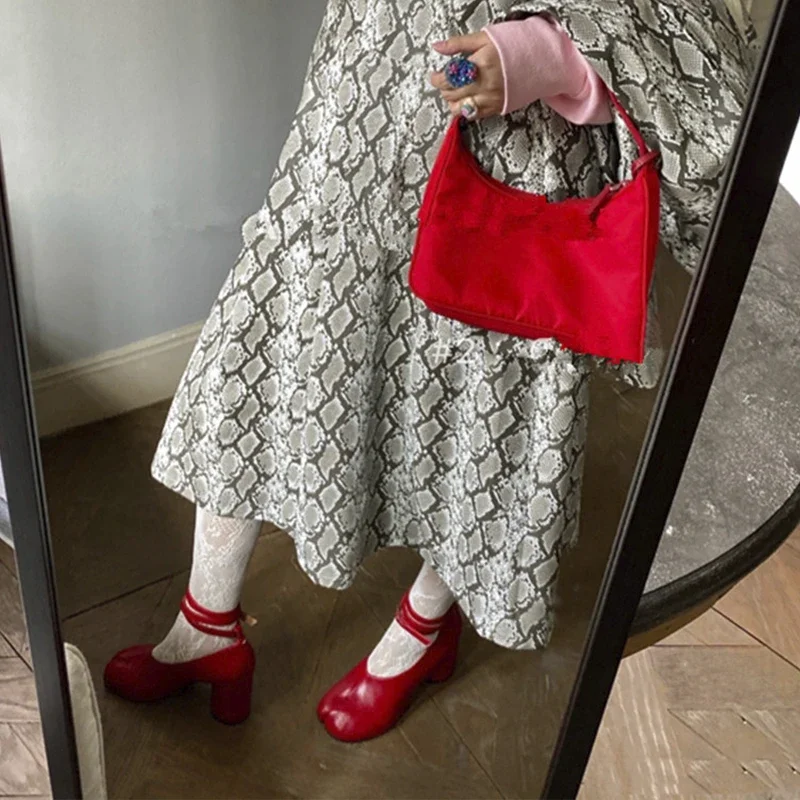 Zapatos de tacón alto de cuero - Vintage Fashion Style reseña y precio
